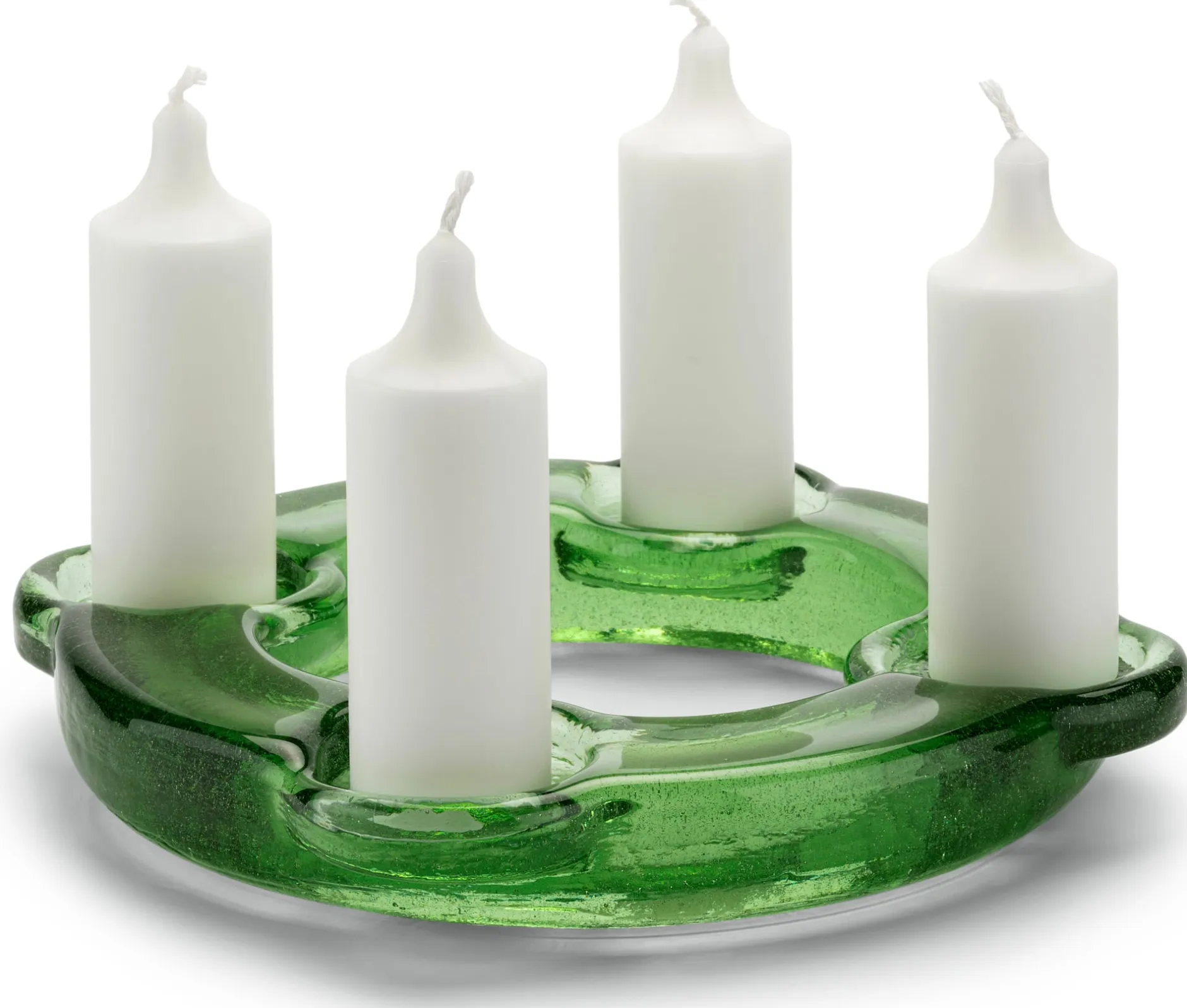 Farbglashütte Lauscha Adventskranz Thüringer Waldglas Best