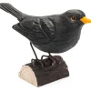 Wildlife Garden Amsel Lindenholz handgeschnitzt Best