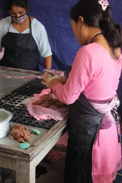 Én Gry & Sif Apfelblütenzweig Filz Best