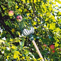 Burgon & Ball Apfelpflücker Drahtkorb New