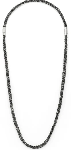 Maria Rzewuska Designerschmuck Armband gestrickt, Silber oxidiert Best