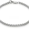 Ménard Armband Venezianer eckig, Silber New