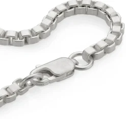 Ménard Armband Venezianer eckig, Silber New