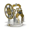 AstroMedia Bausatz Stirling-Motor Karton/Aluminium Clearance