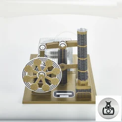 AstroMedia Dampfmaschine Bausatz Hot