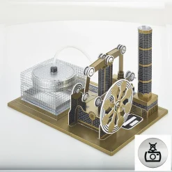 AstroMedia Dampfmaschine Bausatz Hot