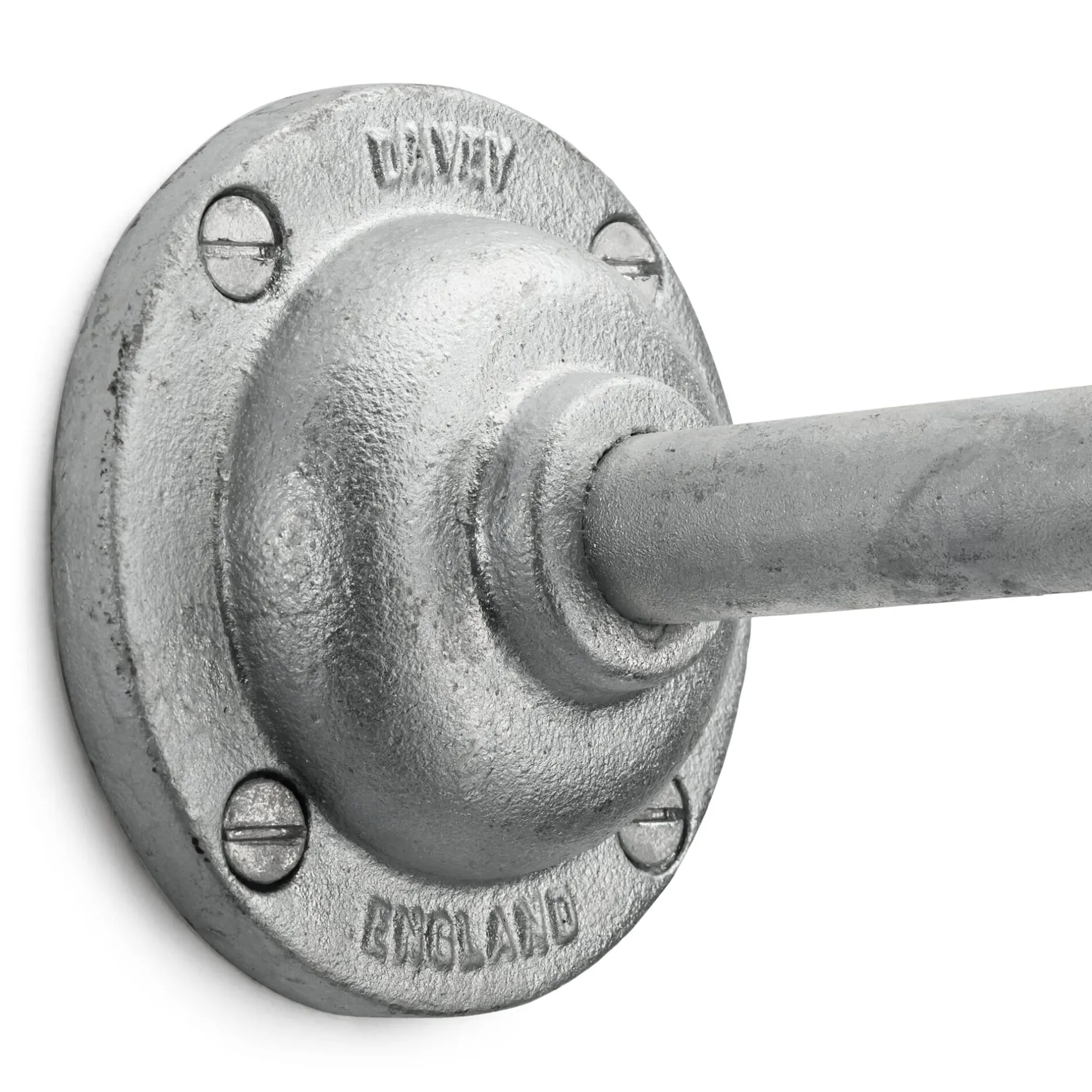 Davey Lighting Außenwandleuchte Gusseisen und Stahl rechtwinklig Best