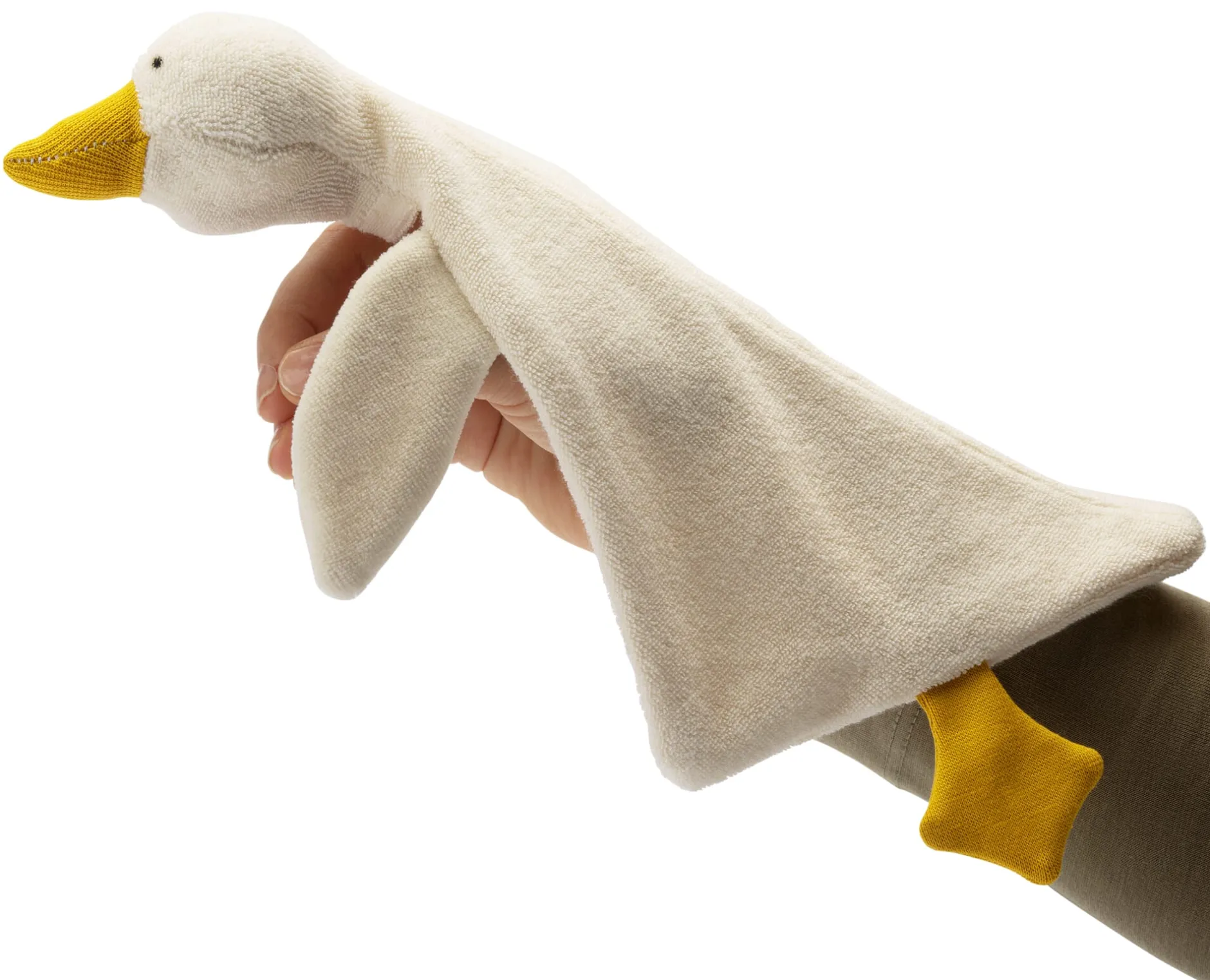 Nanchen Natur Baby-Schmusetuch Gans Sale