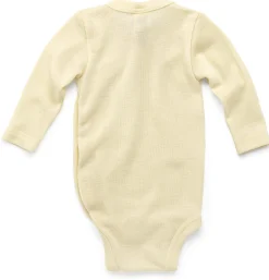 Engel Baby-Wickelbody Merinowolle-Seide Natur Hot
