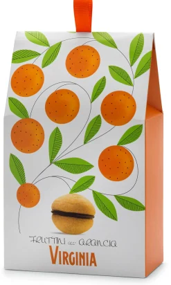 Amaretti Virginia Baci di Dama Orangenkekse mit Schokolade Online