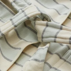 Manufactum Bademantel farbig gestreift Unisex Outlet