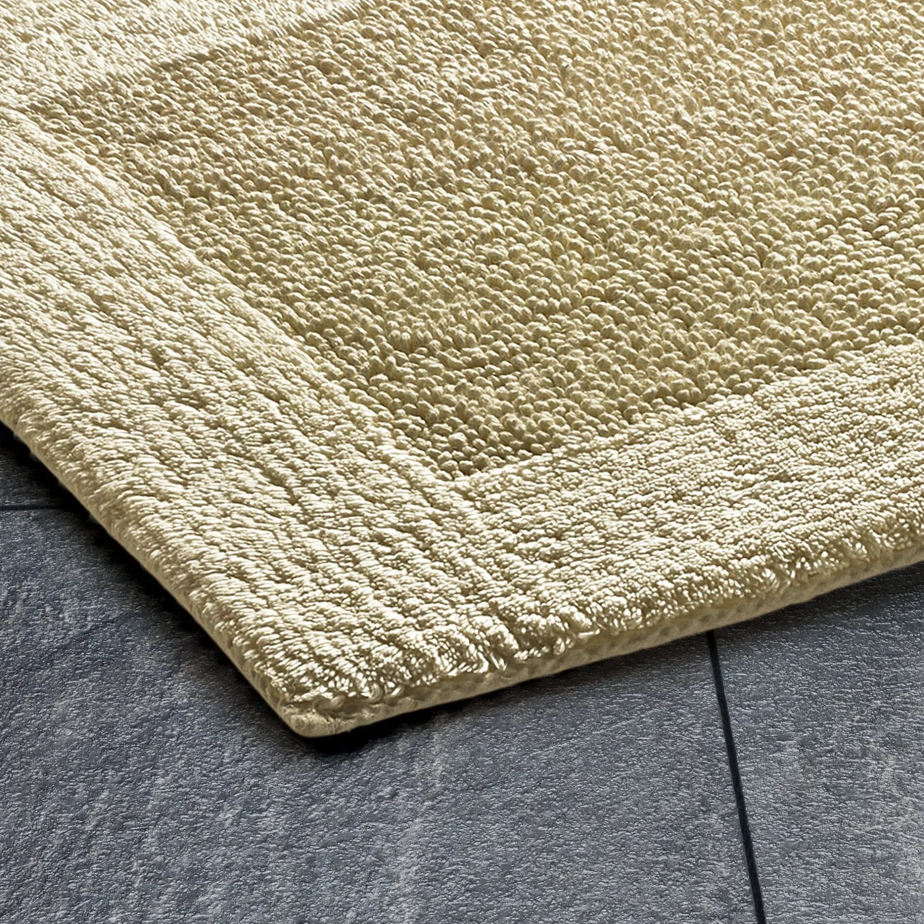 Jules Clarysse Badematte Doppelflor Natur Discount