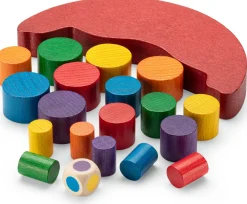 Erzgebirgische Holzspielwaren Ebert Balance-Spiel Buchenholz