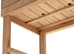 YES4.WORLD Balkonhochbeet Kirschbaumholz Sale