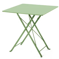 Demar Forge Balkonklapptisch Stahl quadratisch Blassgrün Clearance