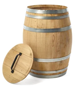 Wilhelm Eder Balkon-Regenfass Kastanienholz