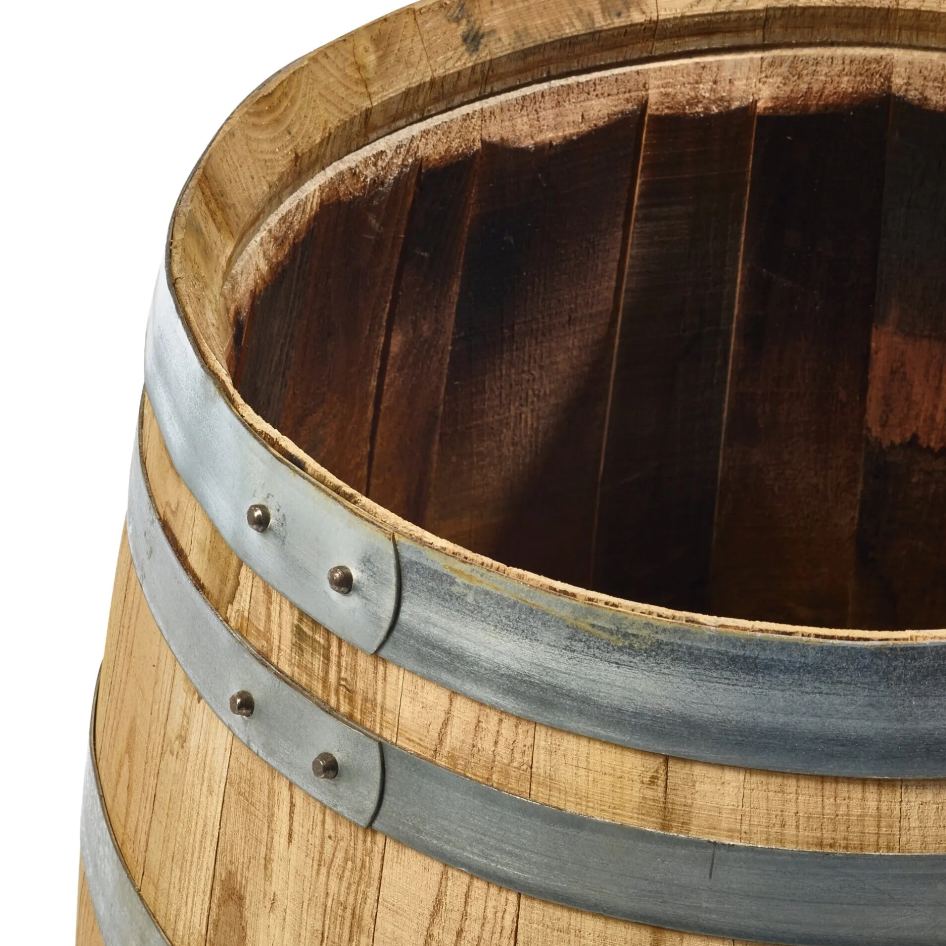 Wilhelm Eder Balkon-Regenfass Kastanienholz