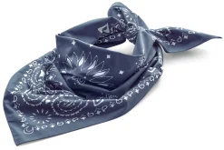 New Must Bandana-Baumwolltuch Blau Hot