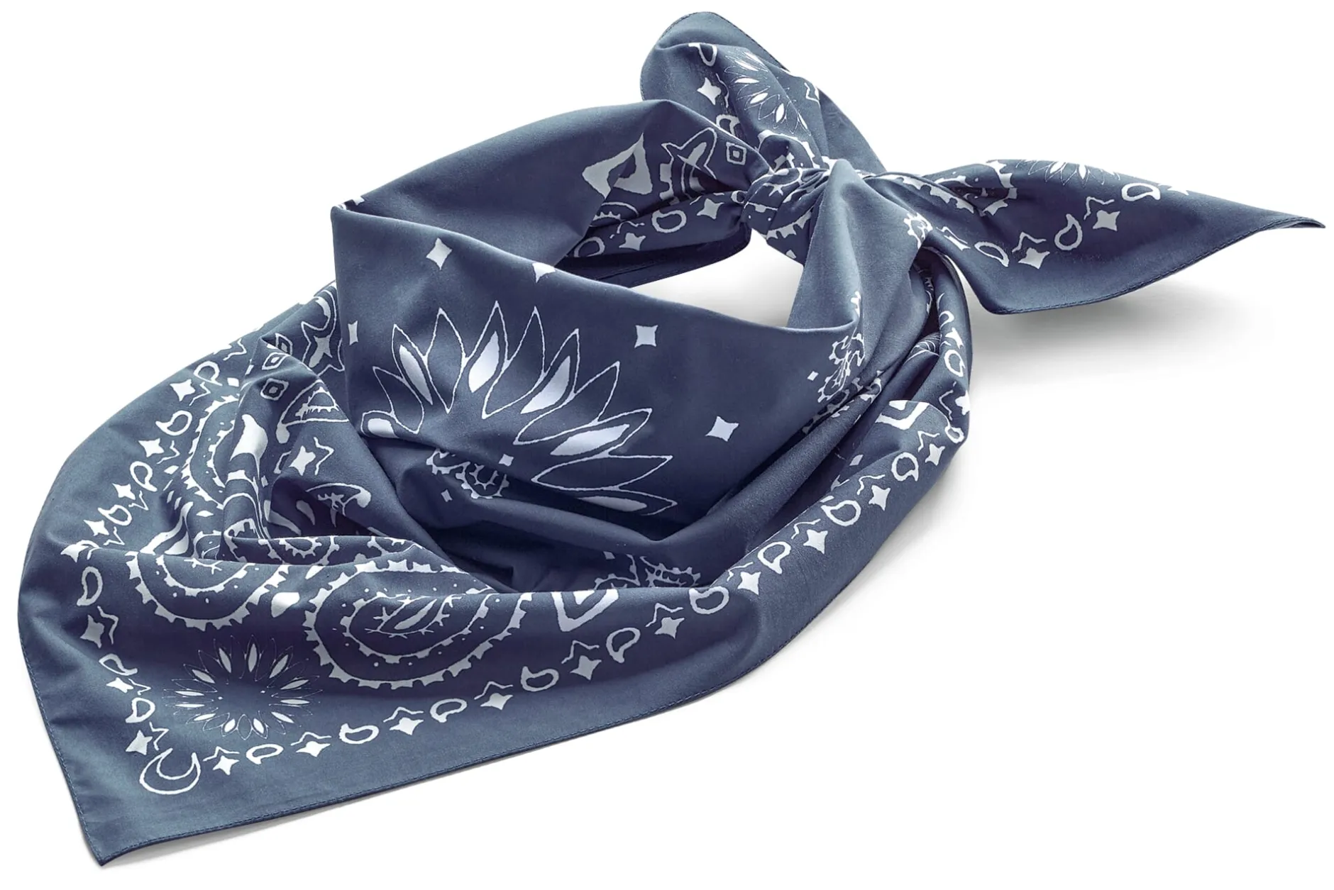 New Must Bandana-Baumwolltuch Blau Hot