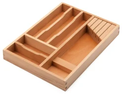 BREKA Besteck- und Messereinsatz Buchenholz Clearance