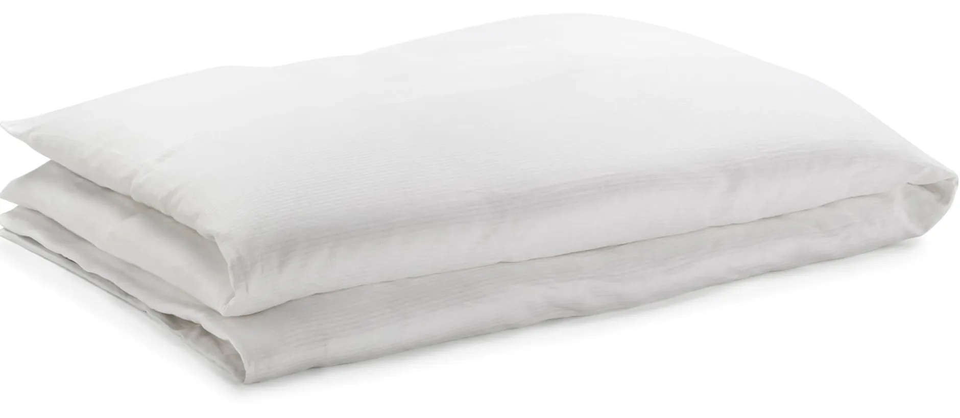 Leinenweberei Vieböck Bettbezug Mühlviertler Leinen Weiß