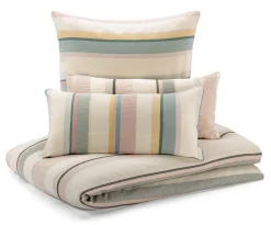 Sampedro Bettbezug Strukturstreifen Discount