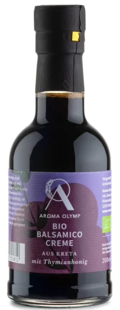 Aroma Olymp Bio-Balsamico-Creme mit Thymianhonig New