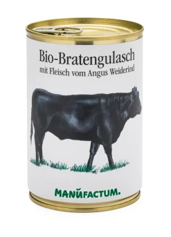 Manufactum Bio-Bratengulasch mit Fleisch vom Angus-Weiderind Hot