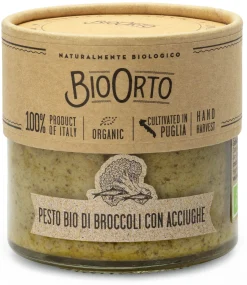 Bio Orto Bio-Brokkolipesto mit Anchovis