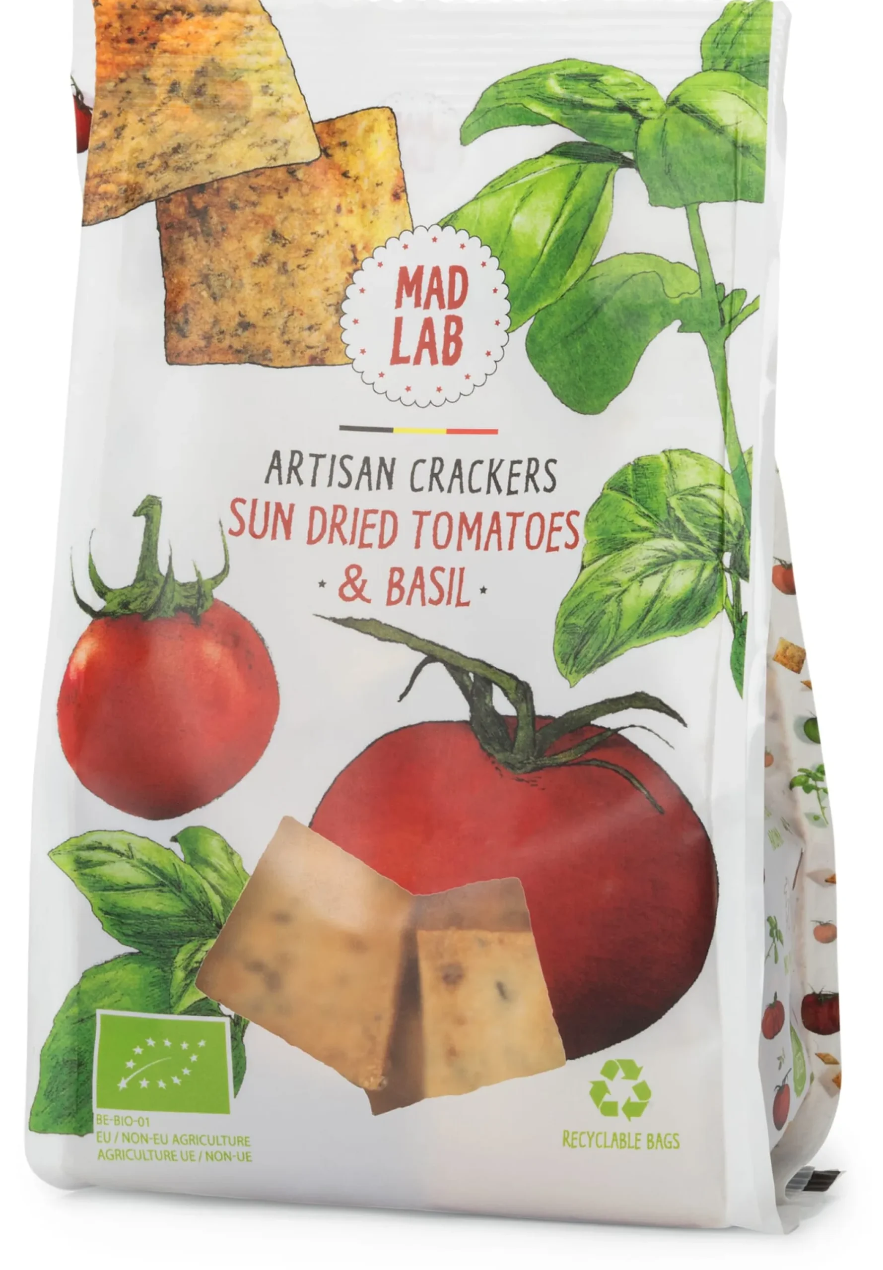 Mad Lab Bio-Cracker Tomate-Basilikum Sale