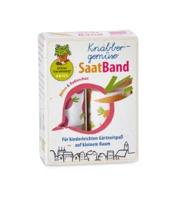 ARIES Umweltprodukte® Bio-Saatband Knabbergemüse Clearance
