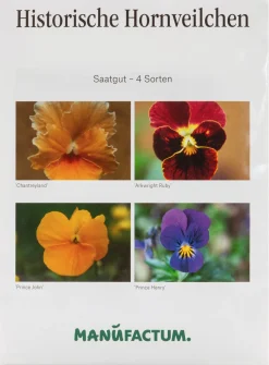 Manufactum Blumensamen Historische Hornveilchen