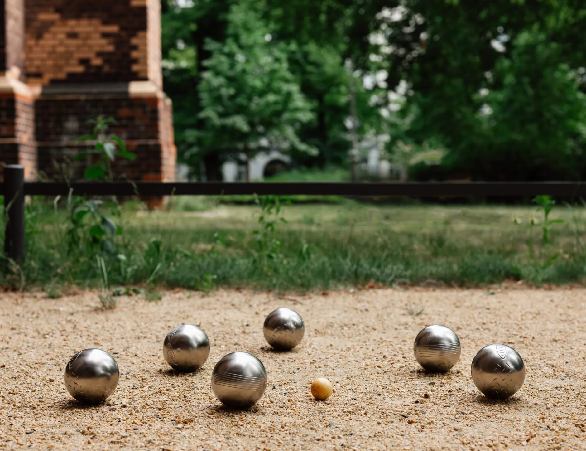 Boules Matz Bouletasche Leder für 3 Kugeln New