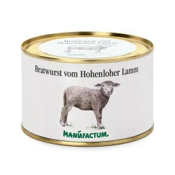 Manufactum Bratwurst vom Hohenloher Lamm Best