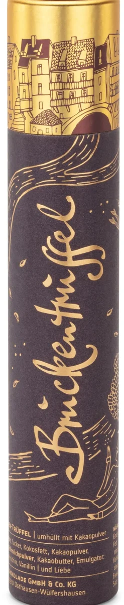 Goldhelm Schokoladen Manufaktur Brückentrüffel 9er-Rolle Clearance