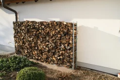 Manufactum Brennholzregal Stahl verzinkt Hot