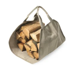 Manufactum Brennholztasche Leinen New