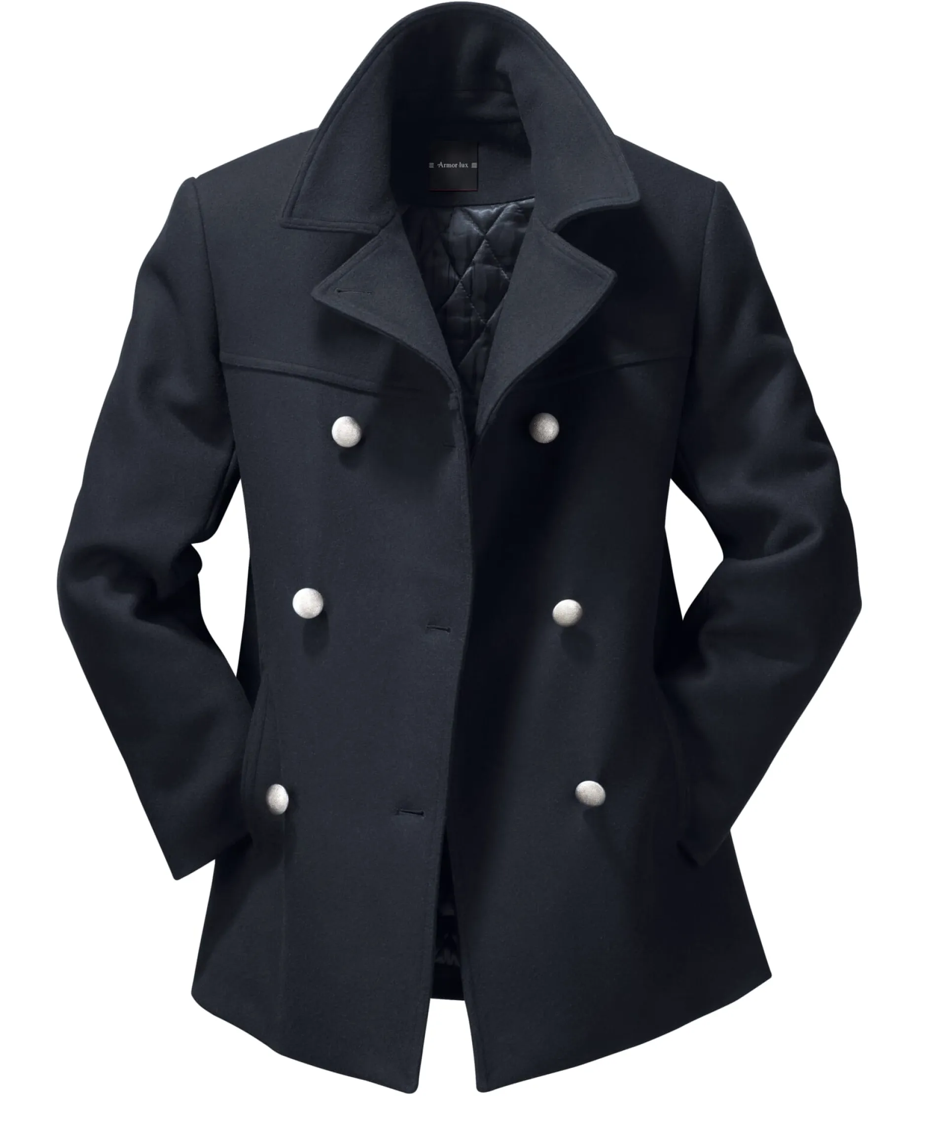 Armor lux Bretonische Kaban-Jacke Damen Marine Outlet