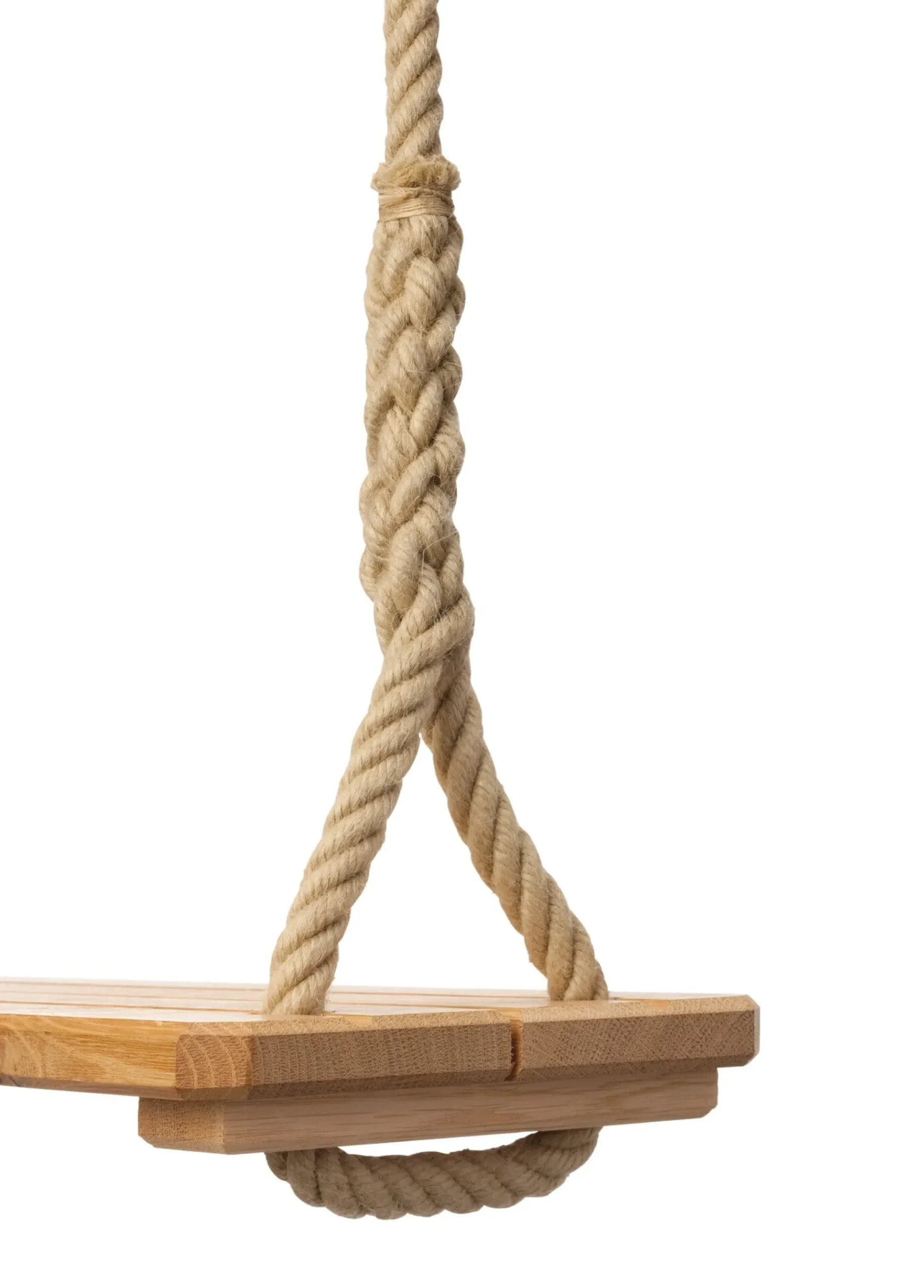 Muffler Brettschaukel Eichenholz New