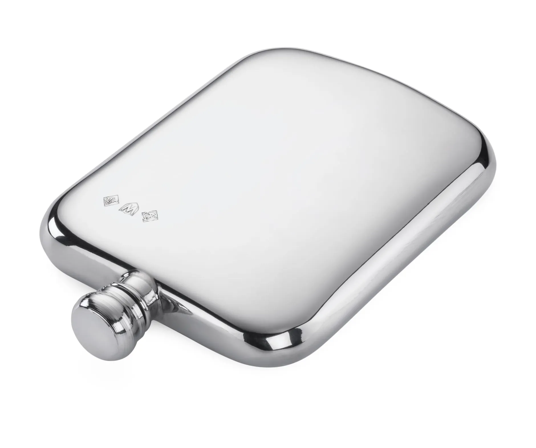 Pinder Bros Britischer Flachmann Zinn