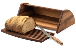 BREKA Brotkasten Walnussholz Best