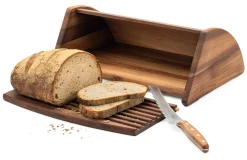 BREKA Brotkasten Walnussholz Best