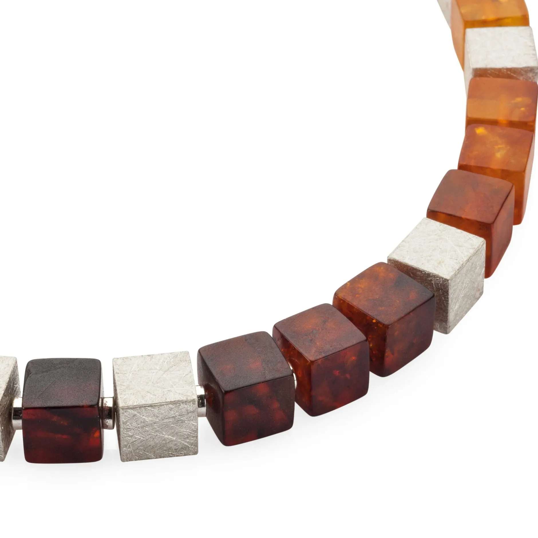 Marcin Zaremski Collier Bernsteinwürfel Online