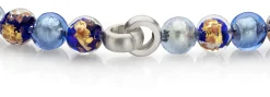 Ménard Collier Muranoglas Kobalt Sale