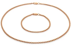 Ménard Collier Venezianer roségoldplattiert New