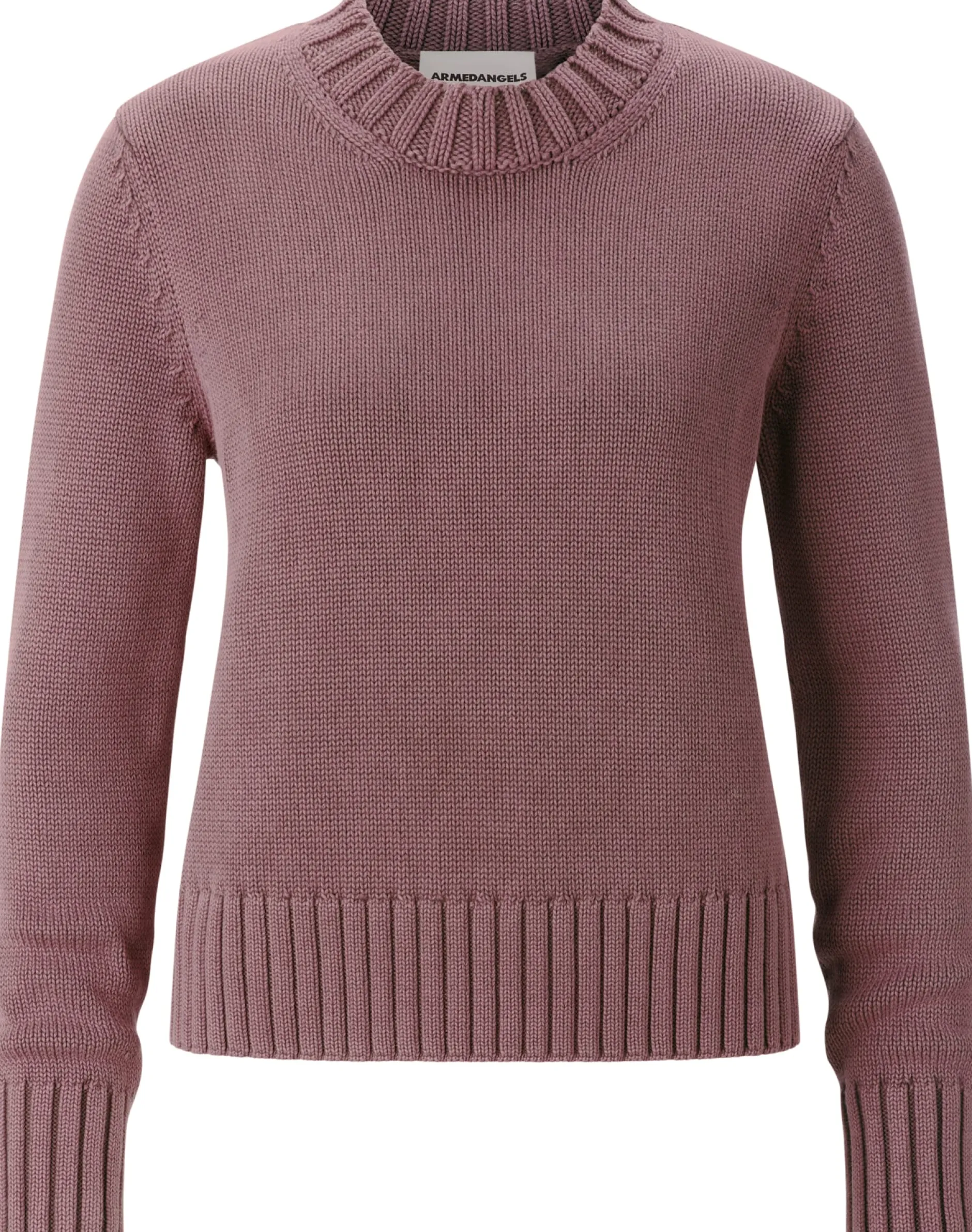 Armedangels Damen-Baumwollpullover Mauve