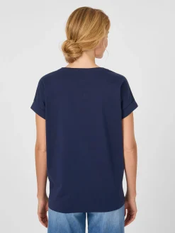 Armedangels Damen-Baumwollshirt Navy Online