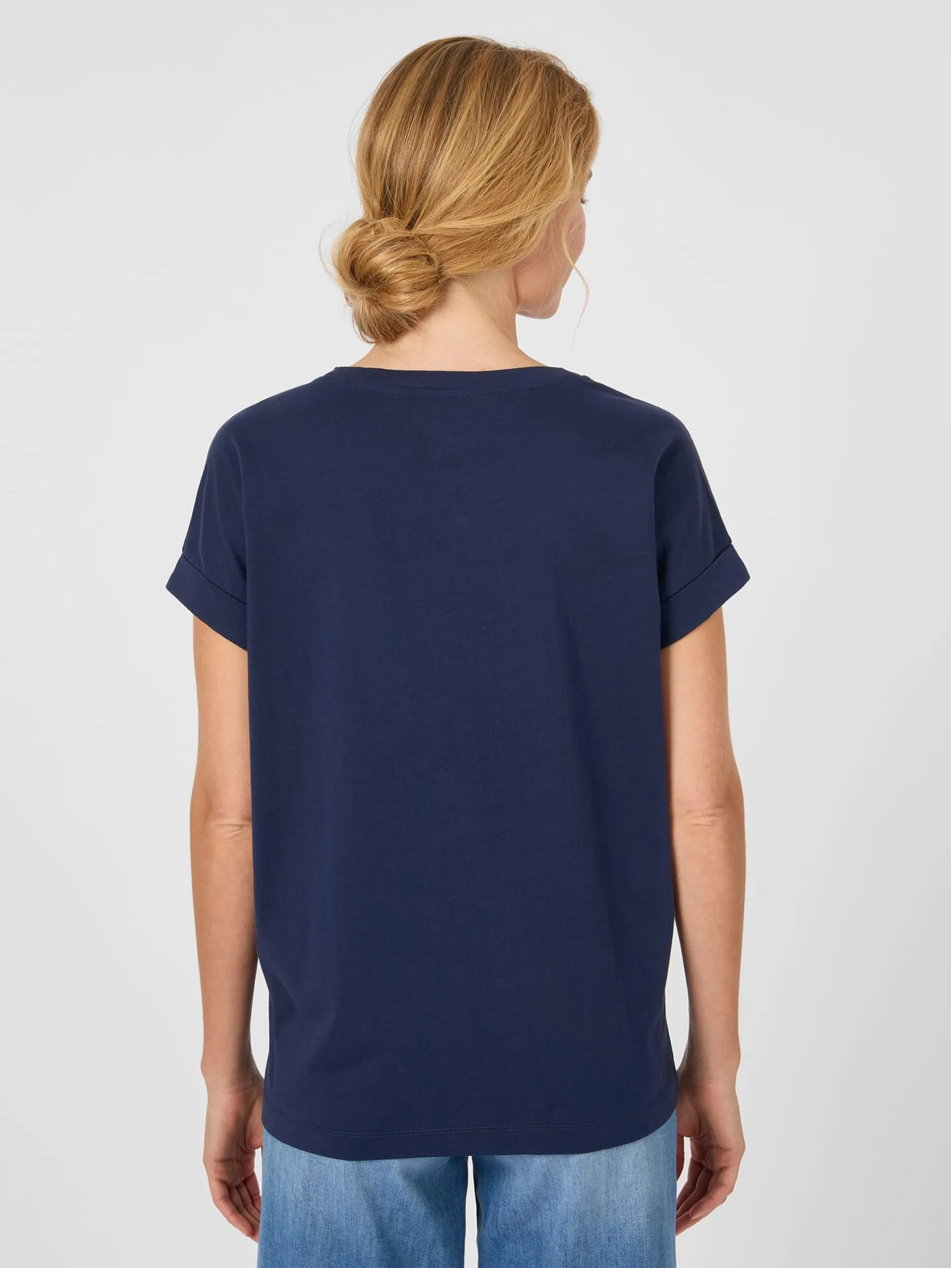 Armedangels Damen-Baumwollshirt Navy Online