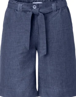 Manufactum Damen-Bermudahose Blau Discount