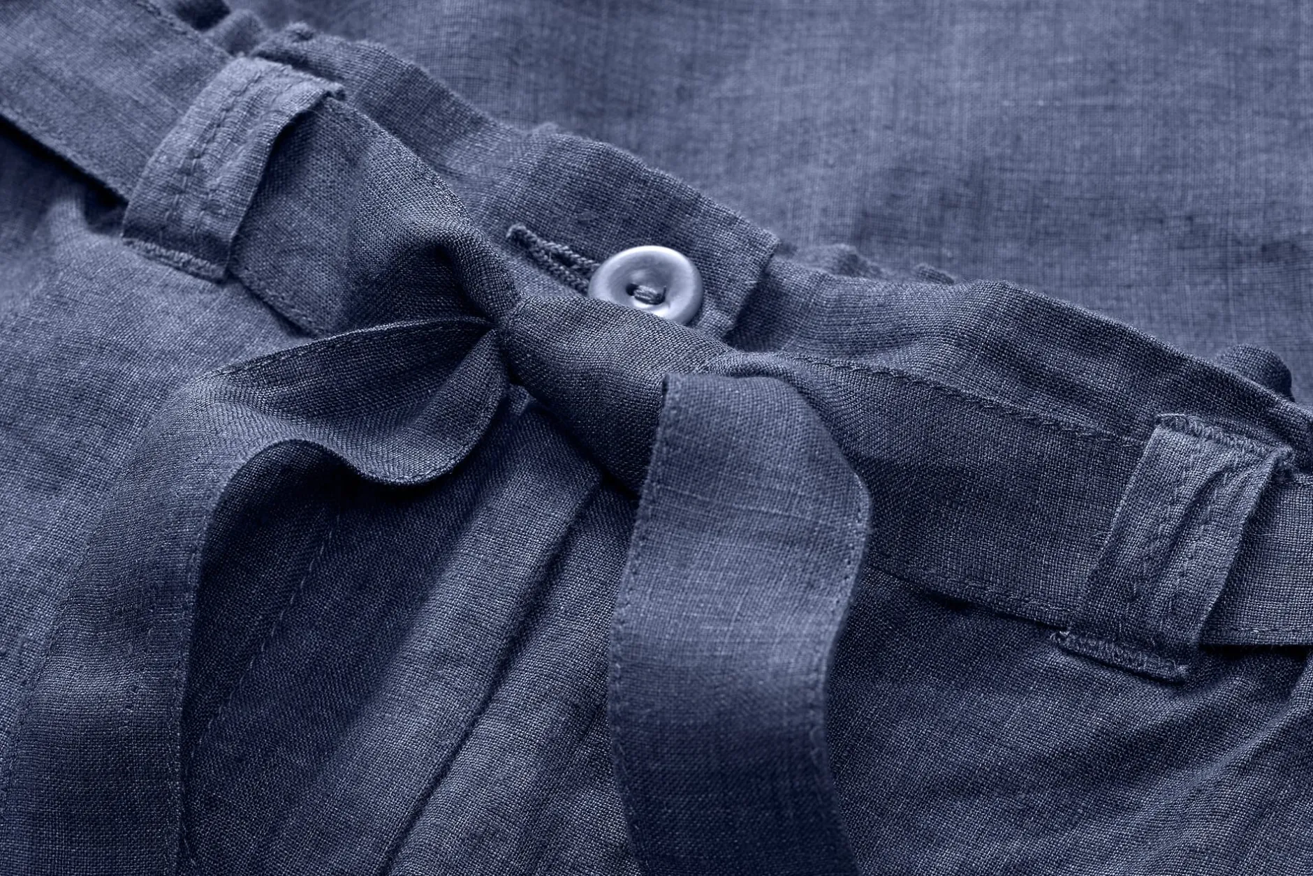 Manufactum Damen-Bermudahose Blau Discount